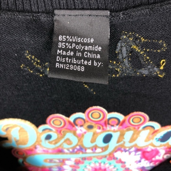 Desigual Black knit dress​​​​​​ - Picture 4 of 8